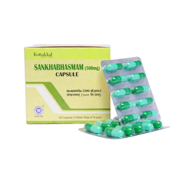 Sankha Bhasmam Caps